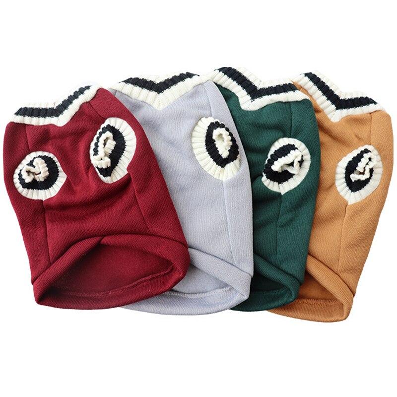 Pet Luxe Market™ College Style Warm Dog Clothes - Pet Luxe Market