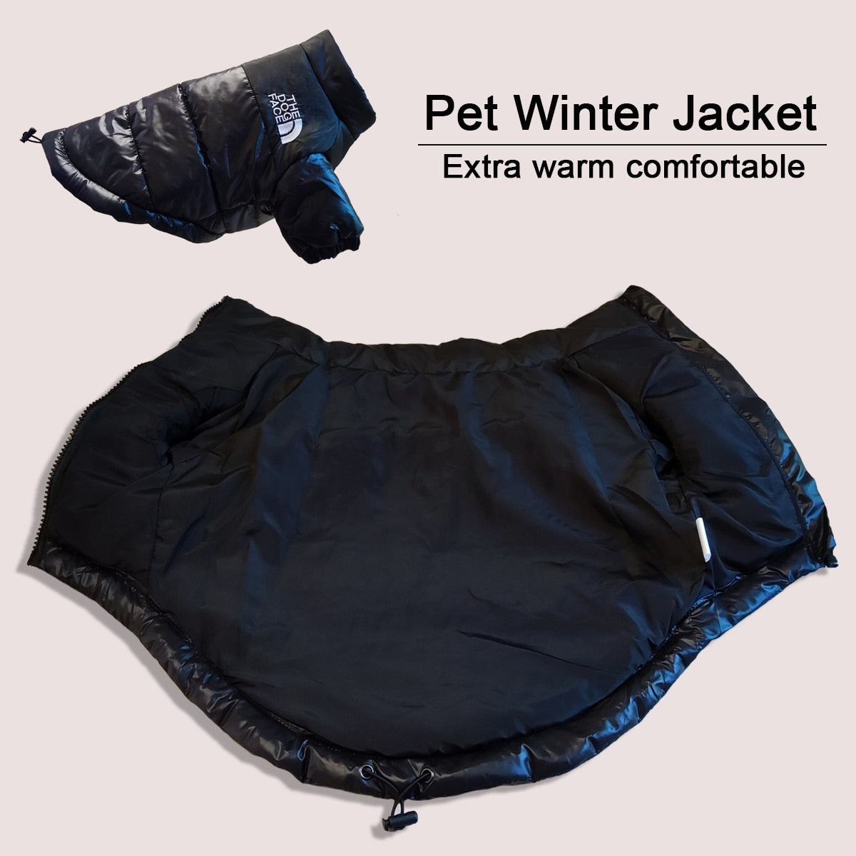 Pet Luxe Market™ Windproof Reflective Dog Jacket - Pet Luxe Market