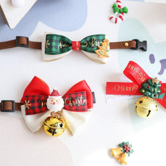 Pet Luxe Market™ Christmas Collar Pet Bow Tie - Pet Luxe Market