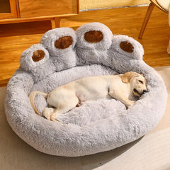 Pet Luxe Market™ Round Pet Sleeping Cushion - Pet Luxe Market