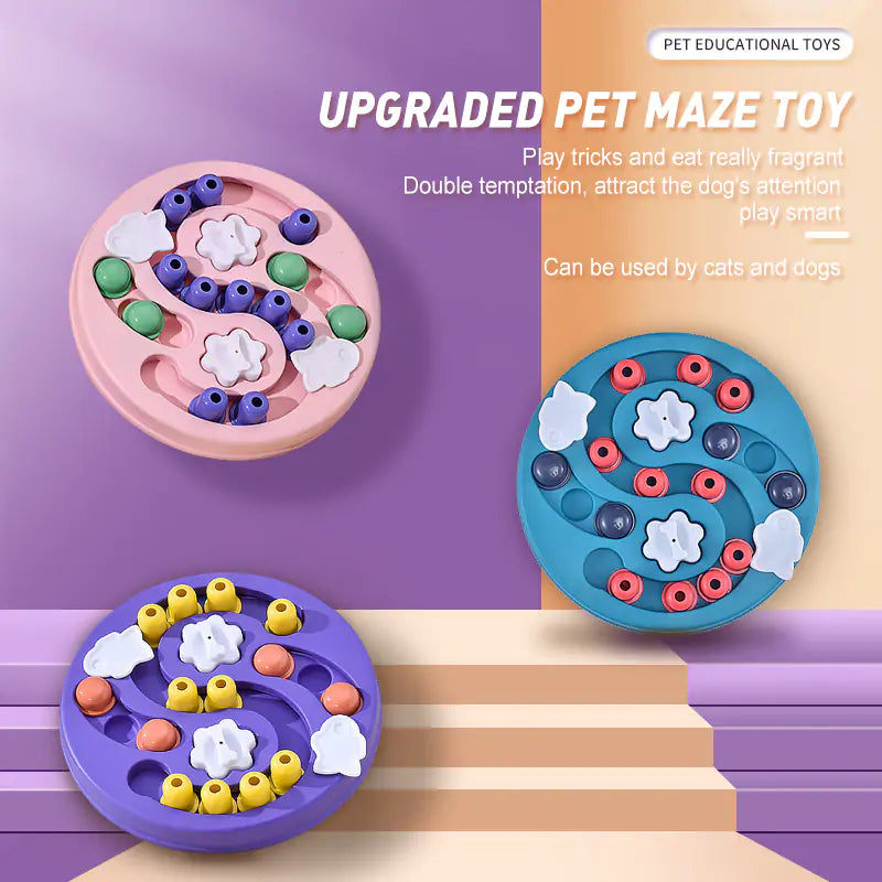 Pet Luxe Market™ Dog Slow Feeder Puzzle Toy - Pet Luxe Market