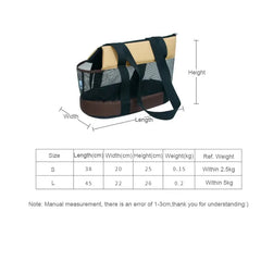 Pet Luxe Market™ Breathable Small Pet Bag - Pet Luxe Market