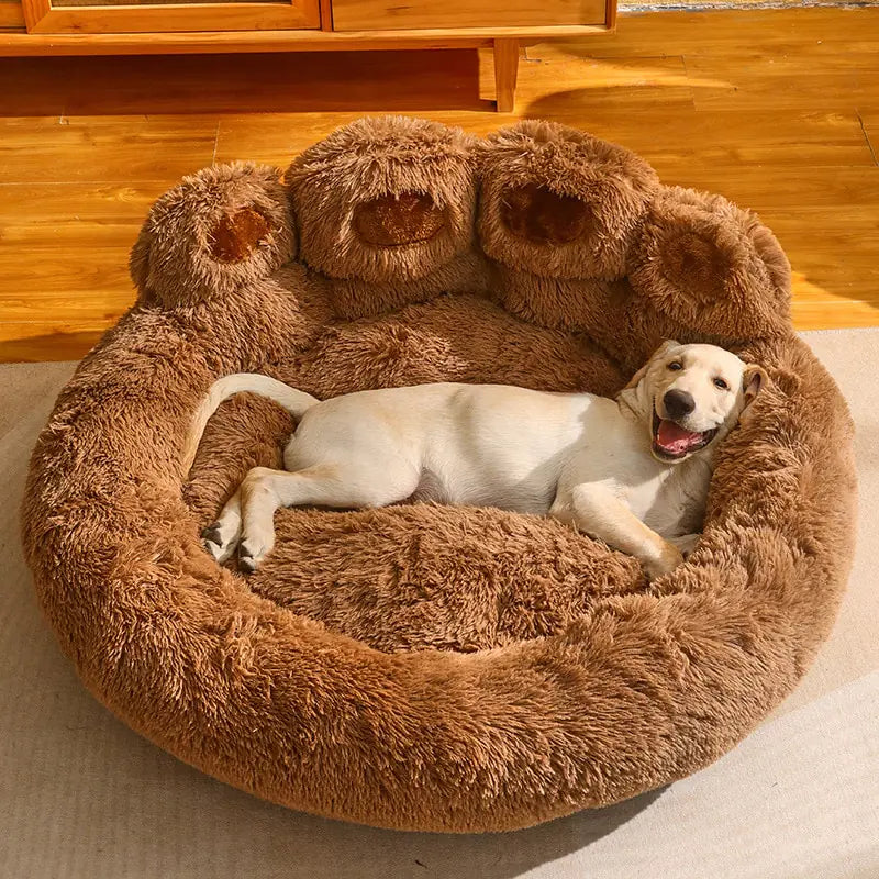 Pet Luxe Market™ Round Pet Sleeping Cushion - Pet Luxe Market