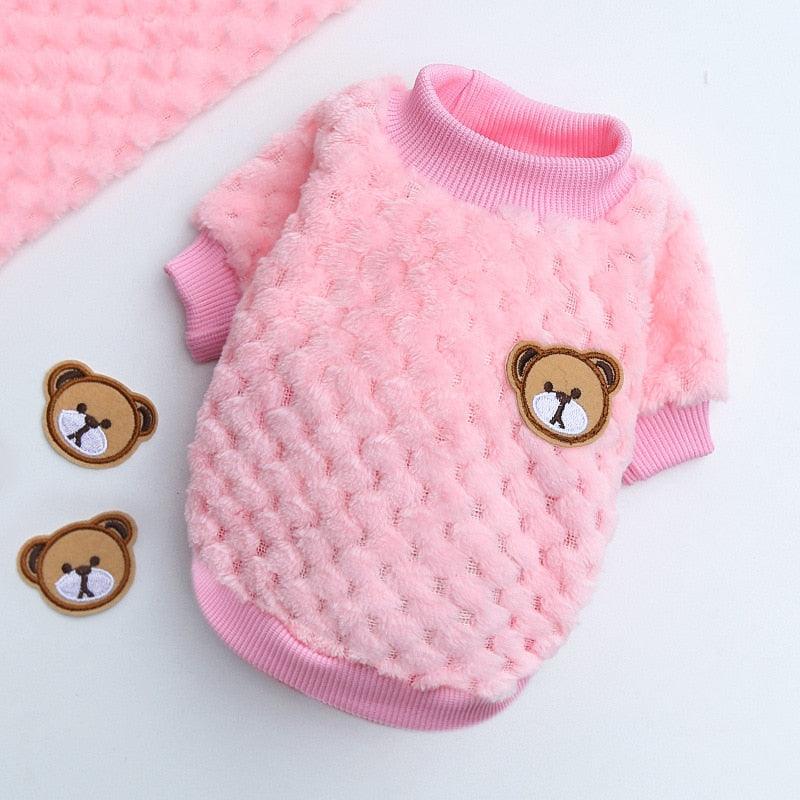 Pet Luxe Market™ Bear Embroidery Pet Vest - Pet Luxe Market