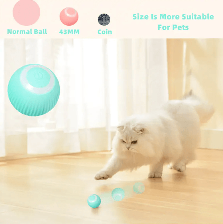 Pet Luxe Market™ Smart Cat Ball Toy - Pet Luxe Market