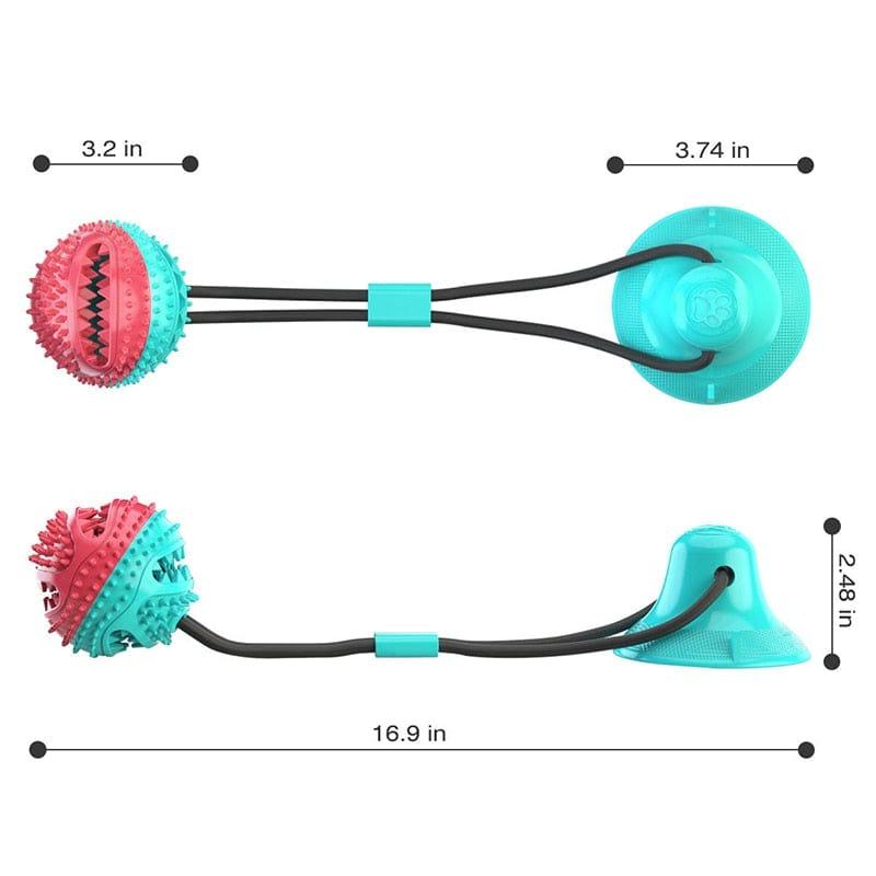 Pet Luxe Market™ Silicone Suction Cup Dog Toy - Pet Luxe Market