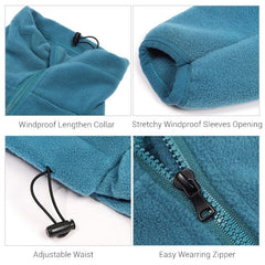 Pet Luxe Market™ Thick Winter Fleece Dog Coat - Pet Luxe Market