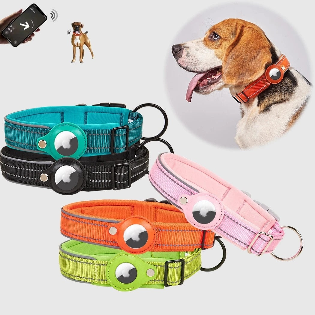 Pet Luxe Market™ Airtag Dog Collar - Pet Luxe Market