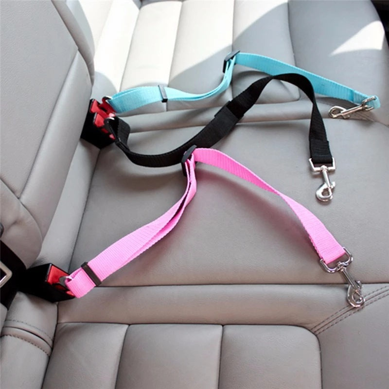 Pet Luxe Market™ Adjustable Dog Safety Seat Belt - Pet Luxe Market