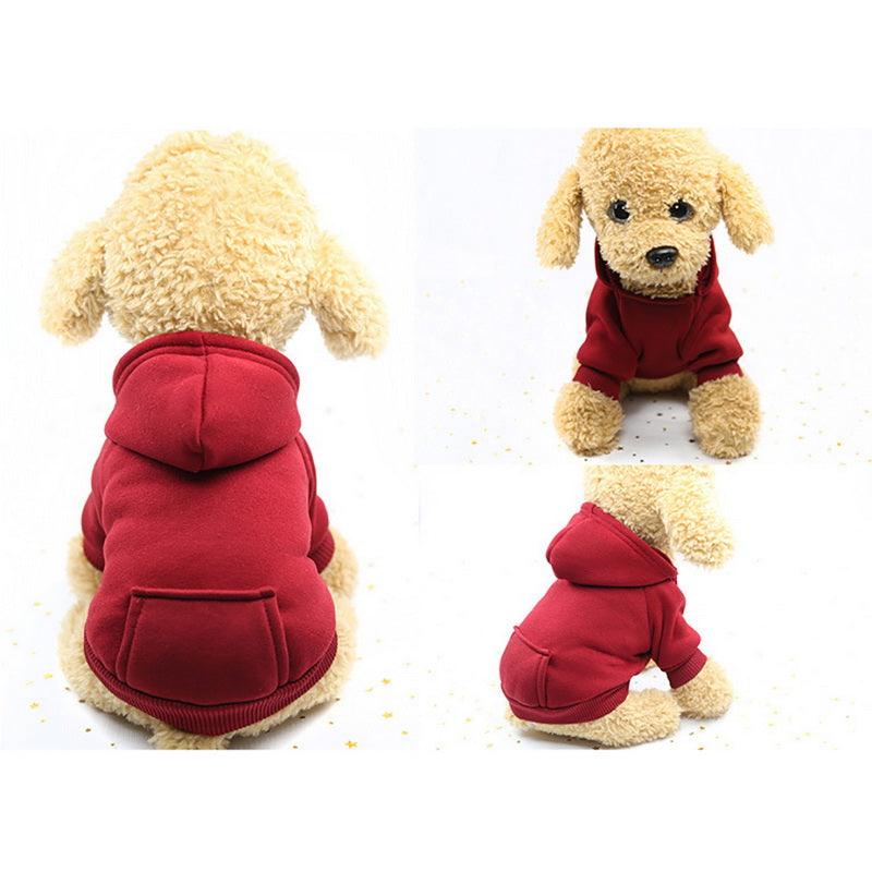 Pet Luxe Market™ Soft Fleece Pet Dog Hoodie - Pet Luxe Market