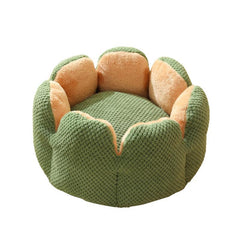 Pet Luxe Market™ Warm Cactus Petal Pet Nest - Pet Luxe Market