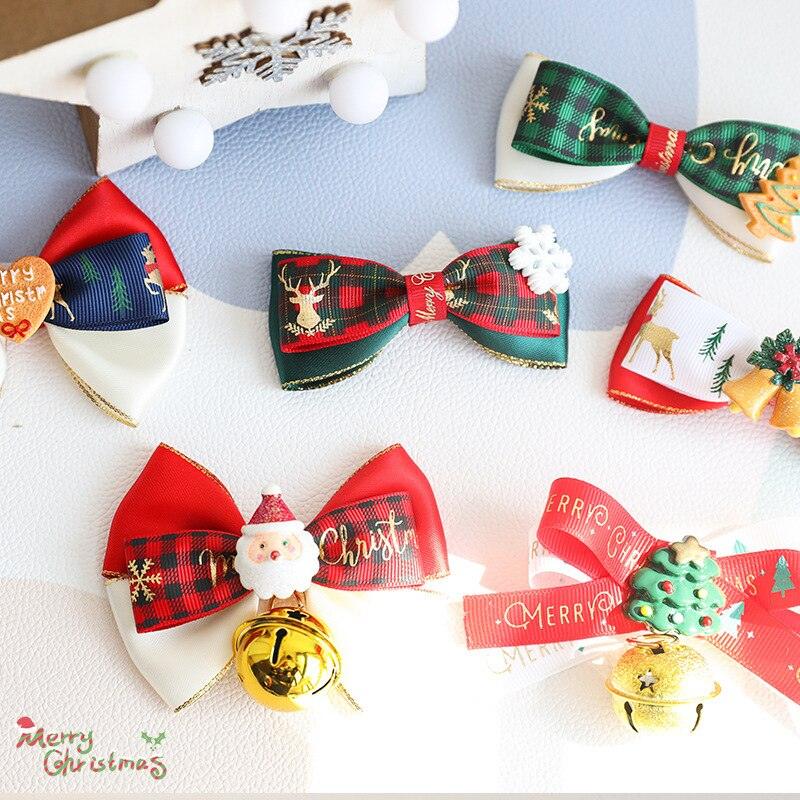 Pet Luxe Market™ Christmas Collar Pet Bow Tie - Pet Luxe Market