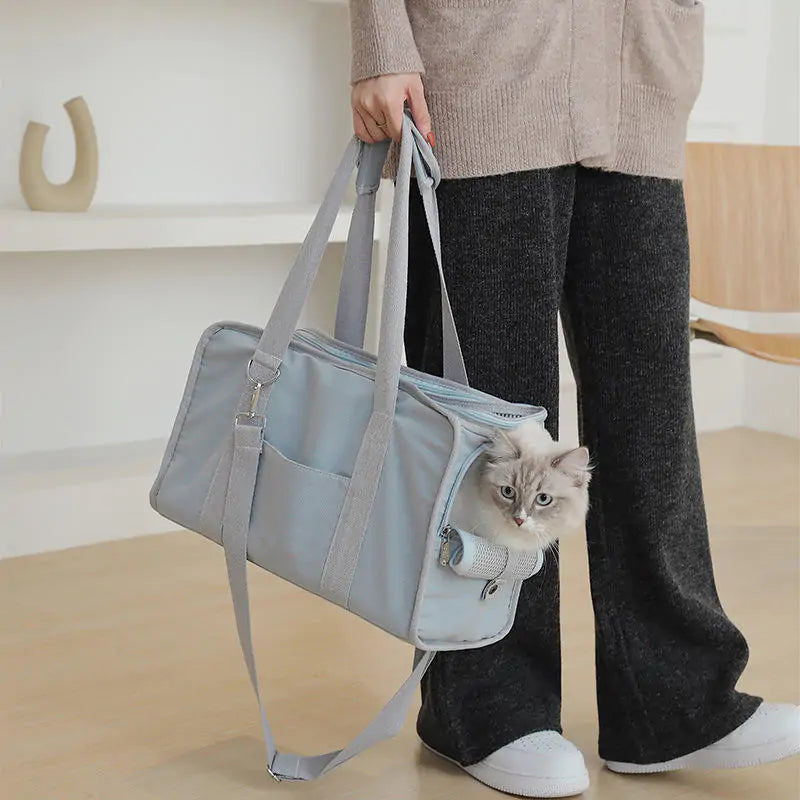 Pet Luxe Market™ Canvas Pet Travel Bag - Pet Luxe Market