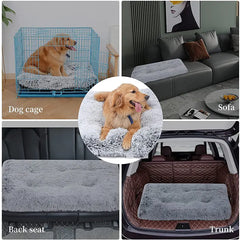 Pet Luxe Market™ Plush Washable Dog Bed - Pet Luxe Market