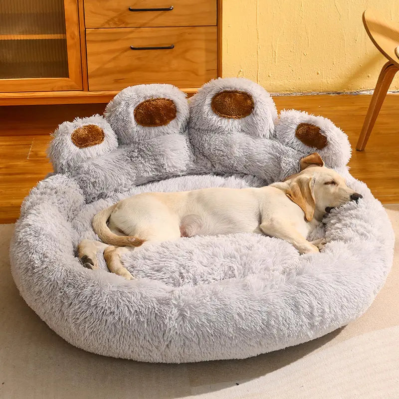 Pet Luxe Market™ Round Pet Sleeping Cushion - Pet Luxe Market